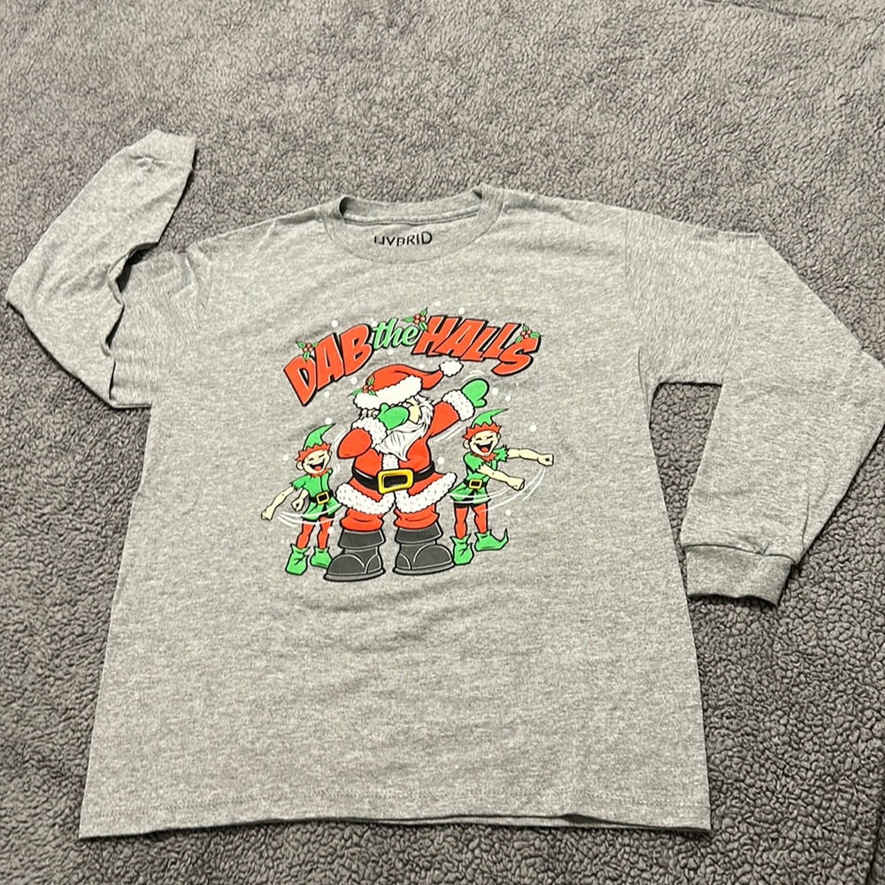 Deck the Halls long sleeve shirt Sz small